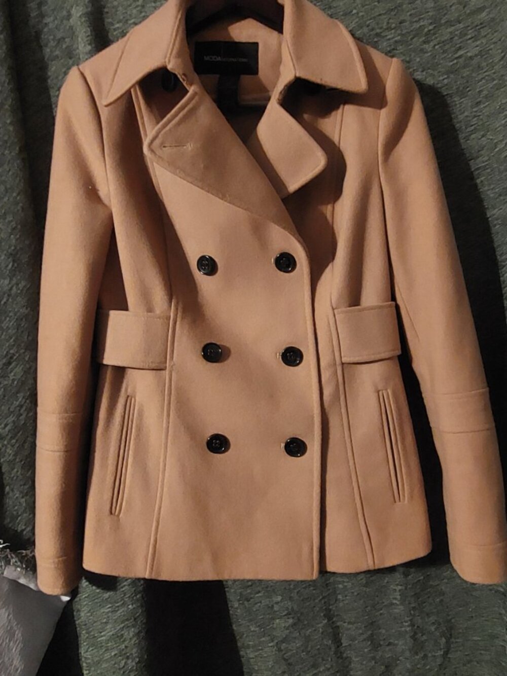 NWT Moda International Peacoat Size: 8